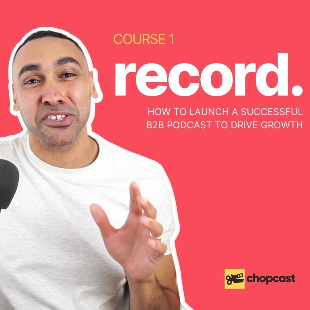 chopcast course 1 record - square